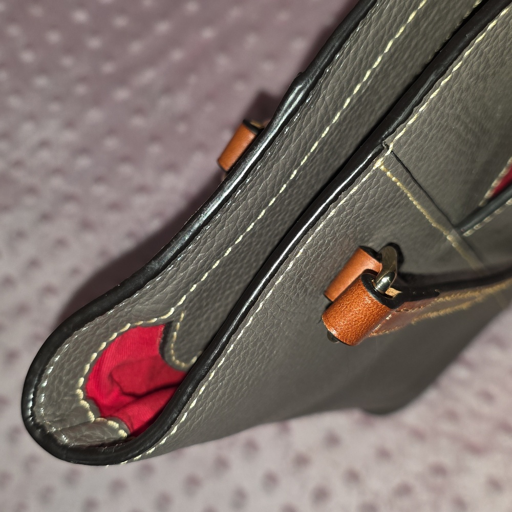 Dooney & Bourke Elephant Gray Lexington Small Tote - Picture 11 of 11